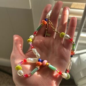 Multi-colored Beaded Necklace